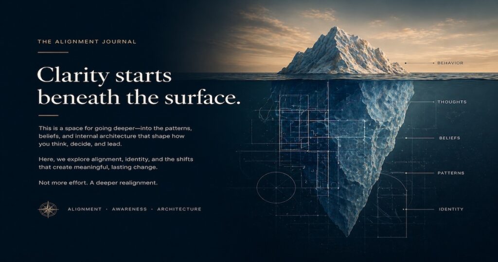 The Aligned Journal title image